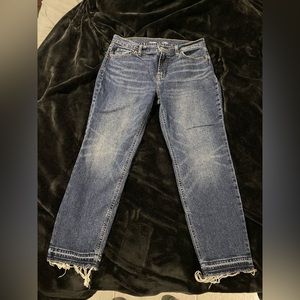 OLD NAVY MID RISE BOYFRIEND FIT JEANS SIZE 6